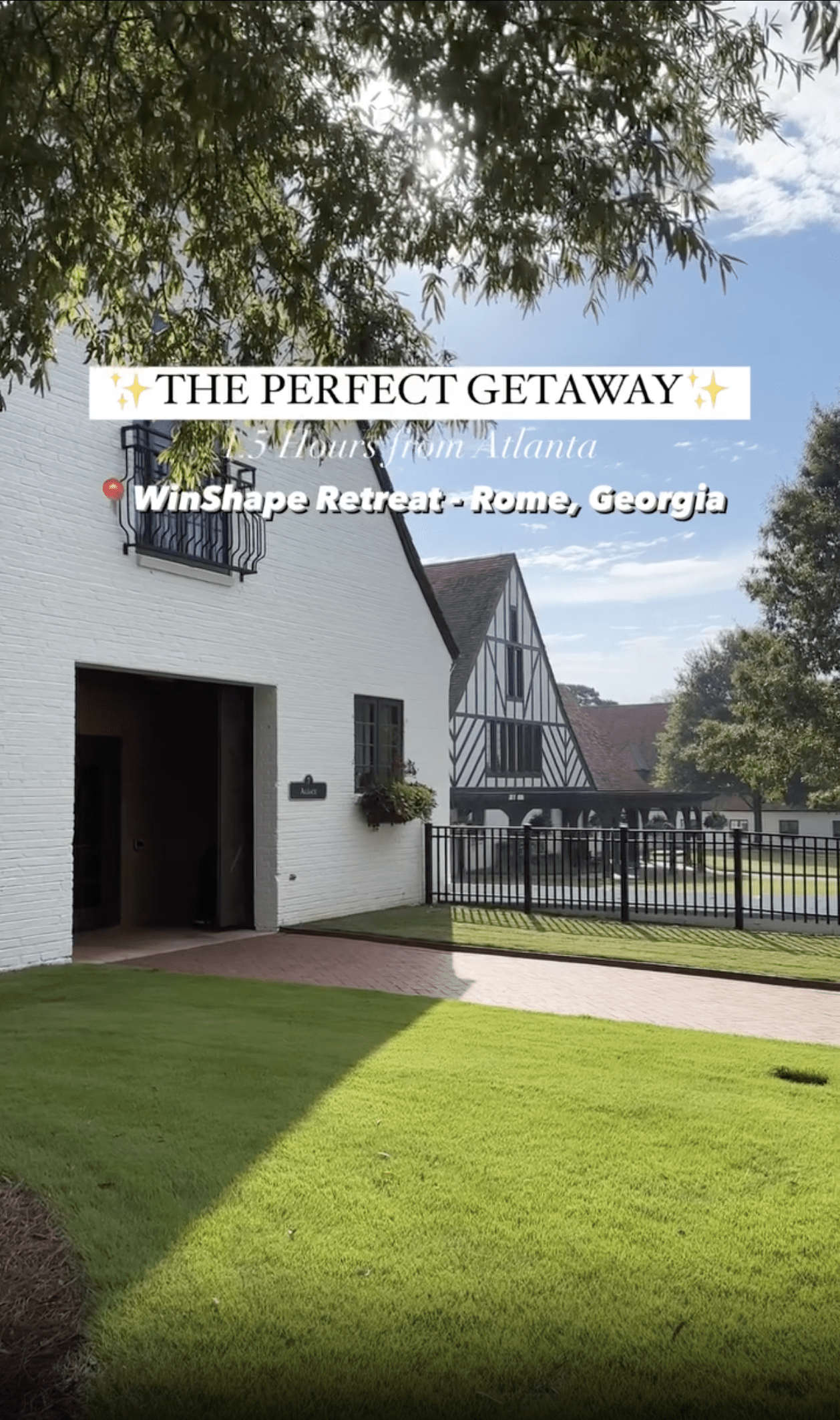 A screenshot of an Instagram reel that reads 